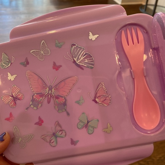 Toddler butterfly print lunch box - Picture 3 of 6